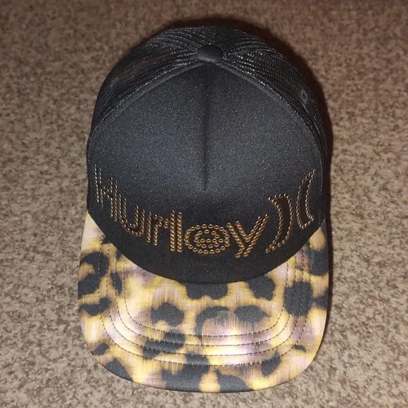 Yupoong | Accessories | Hurley Hat Adjustable Cap Black Gold  display picture 1
